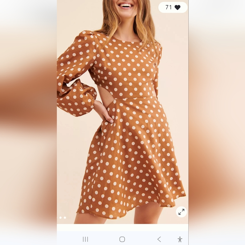Adorible Polka Dot Dress